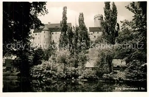 AK / Ansichtskarte Gnandstein Burg Gnandstein Gnandstein