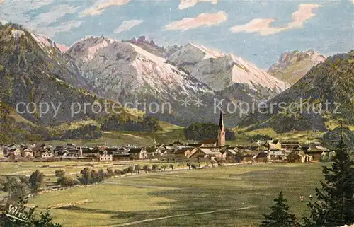 AK / Ansichtskarte Verlag_WIRO_Wiedemann_Nr. 2381 C Oberstdorf  