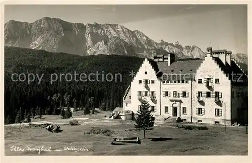 AK / Ansichtskarte Wetterstein Schloss Kranzbach Wetterstein