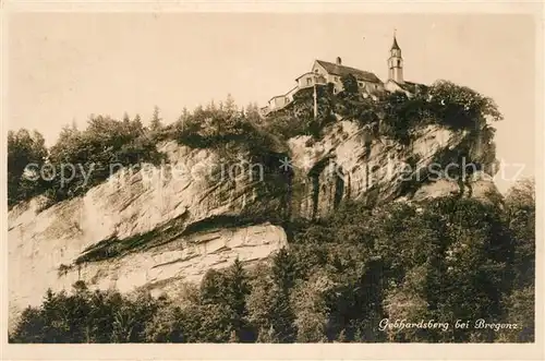 AK / Ansichtskarte Bregenz_Vorarlberg Gebhardsberg Bregenz Vorarlberg