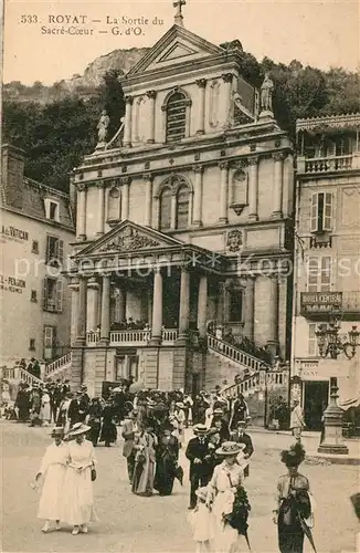 AK / Ansichtskarte Royat_Puy_de_Dome Sacre Coeur Royat_Puy_de_Dome