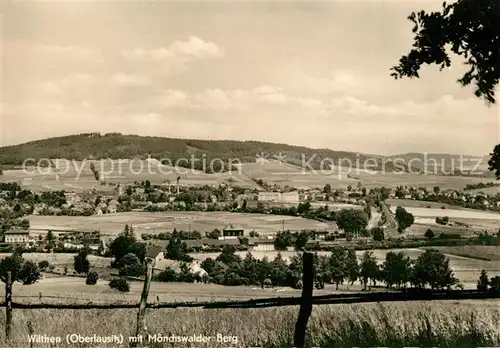 AK / Ansichtskarte Wilthen mit Moenchswalder Berg Wilthen