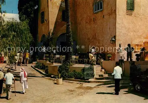 AK / Ansichtskarte Sidi_Bou_Said Cafe Sidi Azizi Sidi_Bou_Said