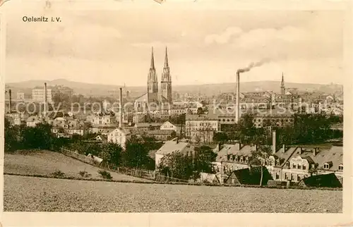 AK / Ansichtskarte Oelsnitz_Vogtland Panorama Oelsnitz_Vogtland