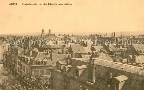 AK / Ansichtskarte Sedan_Ardennes Blick von der Citadelle Sedan Ardennes