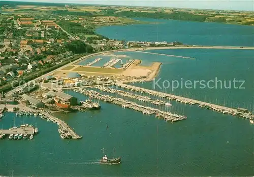 Struer Hafen Fliegeraufnahme Struer