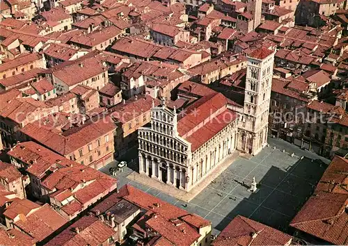 Lucca San Michele veduta aerea Lucca