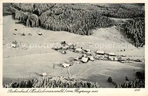 AK / Ansichtskarte Bubenbach Winterlandschaft Fliegeraufnahme Bubenbach