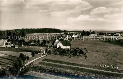 AK / Ansichtskarte Schoemberg_Freudenstadt Panorama Hoehenluftkurort im Schwarzwald Gasthof Pension Solhof Schoemberg_Freudenstadt