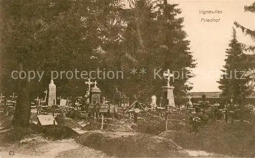 AK / Ansichtskarte Vigneulles Cimetiere Friedhof Vigneulles