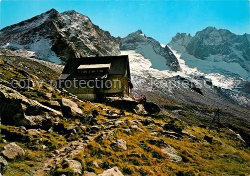 AK / Ansichtskarte Mayrhofen_Zillertal Kasseler Huette in der Stillup Zillertaler Alpen Mayrhofen_Zillertal