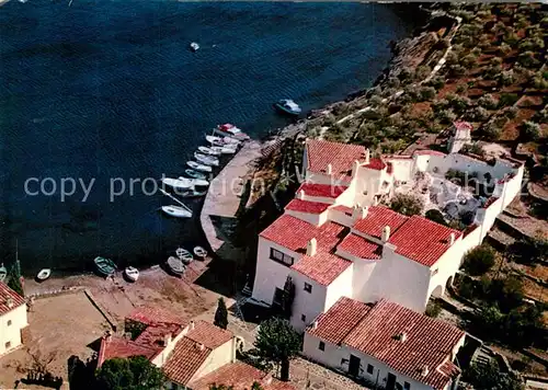 AK / Ansichtskarte Cadaques Port Lligat Casa del Pintor Dali vista aerea Cadaques