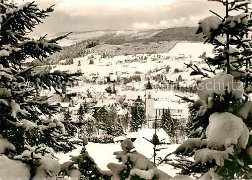 AK / Ansichtskarte Lenzkirch Winterpanorama Lenzkirch