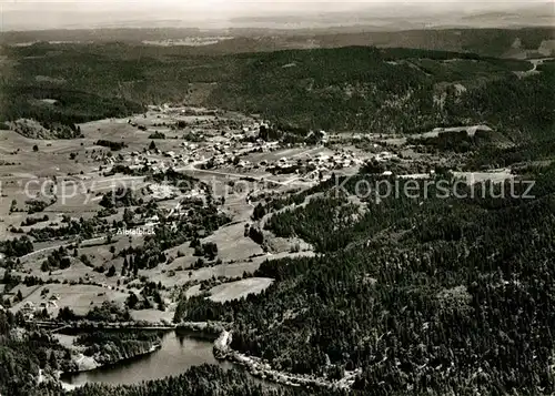 AK / Ansichtskarte Haeusern_Schwarzwald Hotel Albtalblick Fliegeraufnahme Haeusern Schwarzwald