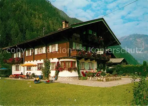 AK / Ansichtskarte Weissbach_Lofer Pension Alpenblick Loferer Steinberge Weissbach Lofer