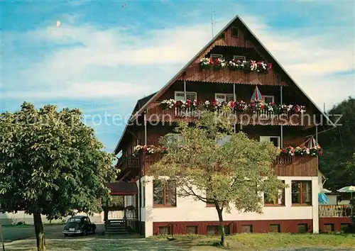 AK / Ansichtskarte Littenweiler Schwaers Schwarzwaldgasthaus Hotel Zum Loewen Littenweiler