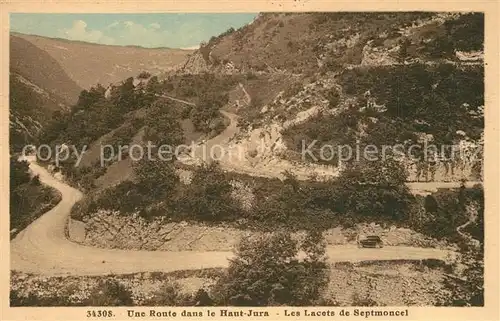 AK / Ansichtskarte Lajoux_Jura Les Lacets de Septmoncel Lajoux Jura