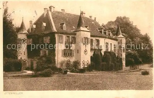 AK / Ansichtskarte Ittenwiller_Bas Rhin Chateau Schloss Ittenwiller_Bas Rhin