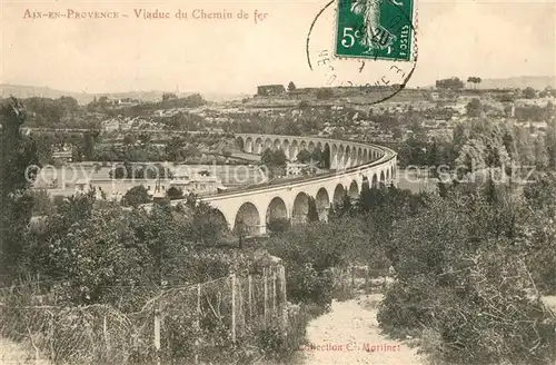 AK / Ansichtskarte Aix en Provence Viaduc du Chemin de fer Aix en Provence