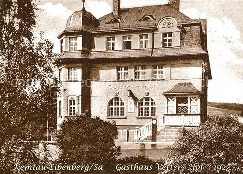 AK / Ansichtskarte Burkhardtsdorf Gasthaus Vetters Hof Burkhardtsdorf