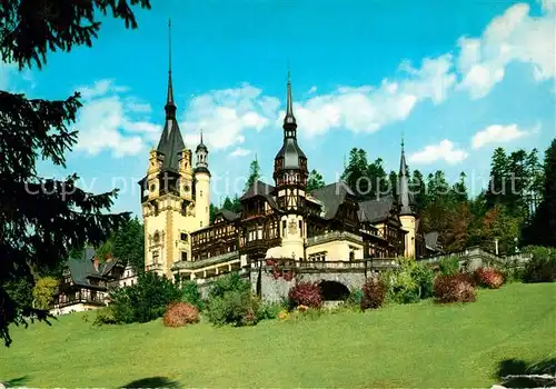 AK / Ansichtskarte Sinaia Castelul Peles Sinaia