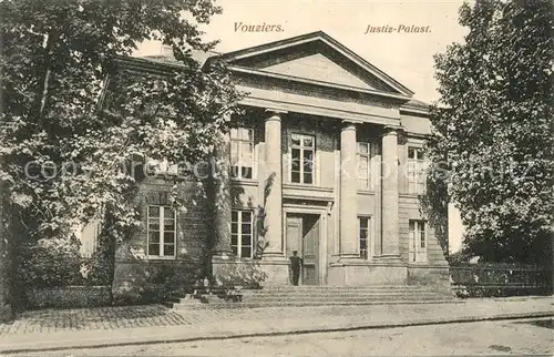 Vouziers Palais de Justice Justizpalast Feldpost Vouziers