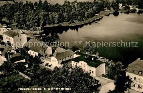 AK / Ansichtskarte Feldberg_Mecklenburg Blick auf den Haussee Feldberg_Mecklenburg