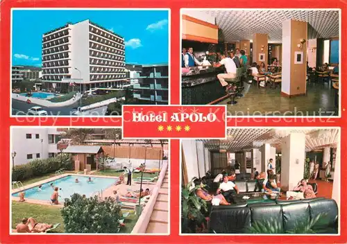 AK / Ansichtskarte Playa_del_Ingles Hotel Apolo Playa_del_Ingles