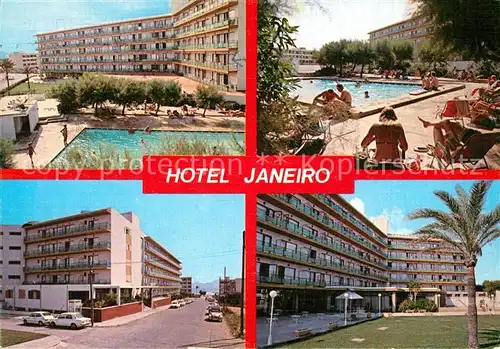 AK / Ansichtskarte Can_Picafort_Mallorca Hotel Janeiro Pool Can_Picafort_Mallorca