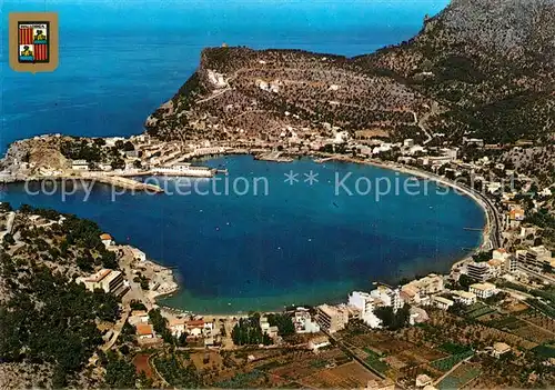 AK / Ansichtskarte Puerto_de_Soller Fliegeraufnahme Puerto_de_Soller