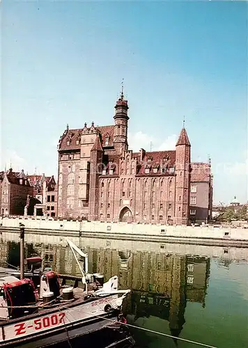 AK / Ansichtskarte Gdansk PoznogotyckaBrama Mariacka Gdansk