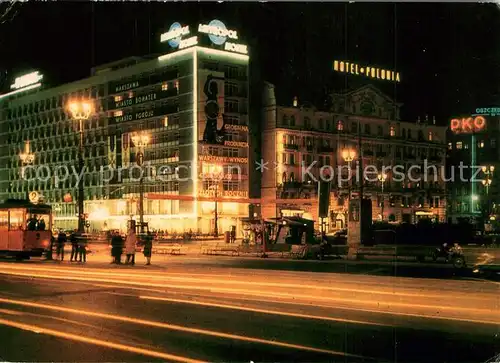 AK / Ansichtskarte Warszawa Hotele Metropol i Polonia Warszawa