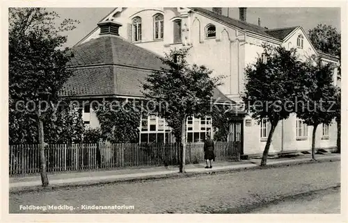 AK / Ansichtskarte Feldberg_Mecklenburg Kindersanatorium Feldberg_Mecklenburg