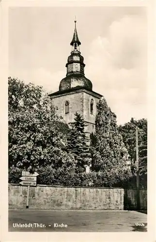 AK / Ansichtskarte Uhlstaedt Kirchhasel Kirche Uhlstaedt Kirchhasel