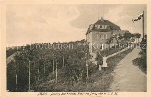 AK / Ansichtskarte Jena_Thueringen Jenzig der hoechste Berg bei Jena Jena Thueringen