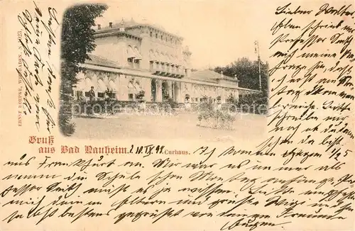 AK / Ansichtskarte Bad_Nauheim Kurhaus Bad_Nauheim