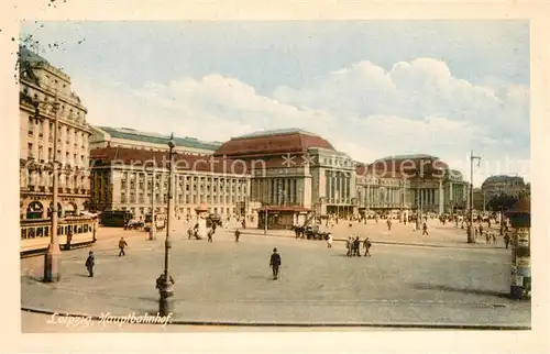 AK / Ansichtskarte Leipzig Hauptbahnhof Leipzig