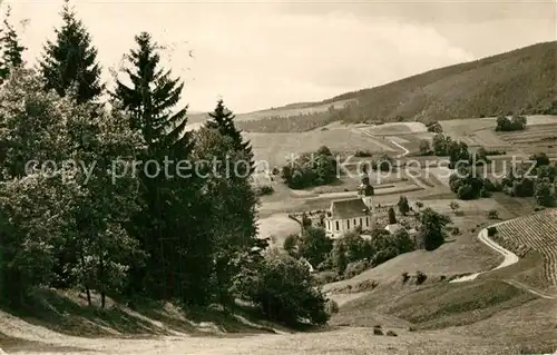 AK / Ansichtskarte Doeschnitz Panorama mit Kapelle Doeschnitz