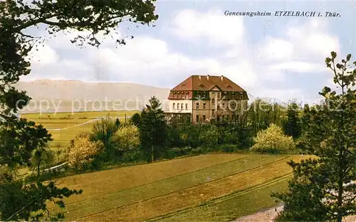 AK / Ansichtskarte Etzelbach_Uhlstaedt Kirchhasel Genesungsheim Etzelbach