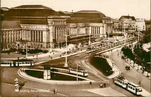 AK / Ansichtskarte Leipzig Hauptbahnhof Leipzig