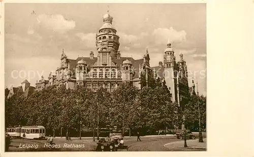 AK / Ansichtskarte Leipzig Neues Rathaus Leipzig