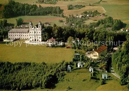 AK / Ansichtskarte Maria_Plain Fliegeraufnahme bei Salzburg Maria_Plain