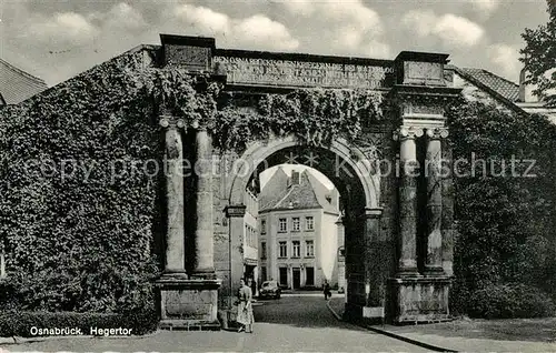 AK / Ansichtskarte Osnabrueck Hegertor Osnabrueck