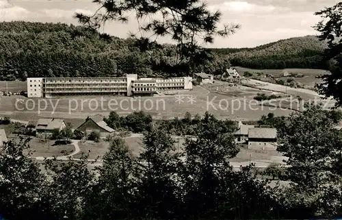 AK / Ansichtskarte Grasellenbach Blick zum Heinrich Gluecklich Haus Grasellenbach