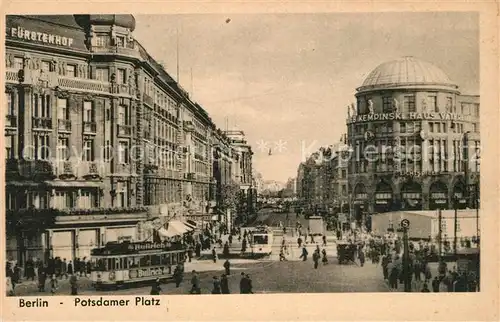 AK / Ansichtskarte Berlin Potsdamer Platz Berlin