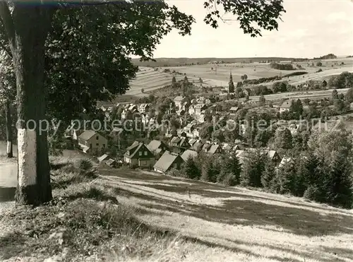 AK / Ansichtskarte Wurzbach Blick von der Lobensteiner Strasse Wurzbach