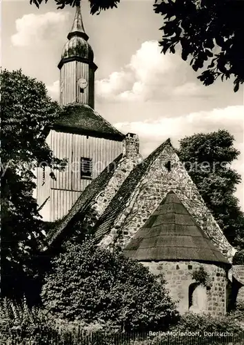 AK / Ansichtskarte Mariendorf_Berlin Dorfkirche Mariendorf Berlin