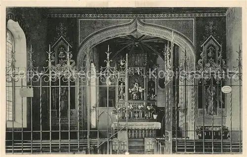 AK / Ansichtskarte Gernsbach Klingelkapelle innen Gernsbach