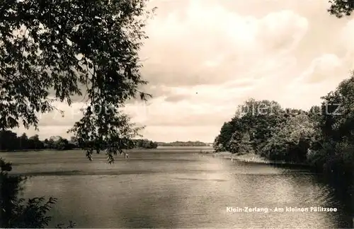 AK / Ansichtskarte Kleinzerlang Kleiner Paelitzsee Kleinzerlang