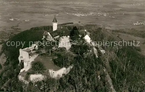 AK / Ansichtskarte Burg_Teck Fliegeraufnahme Burg_Teck